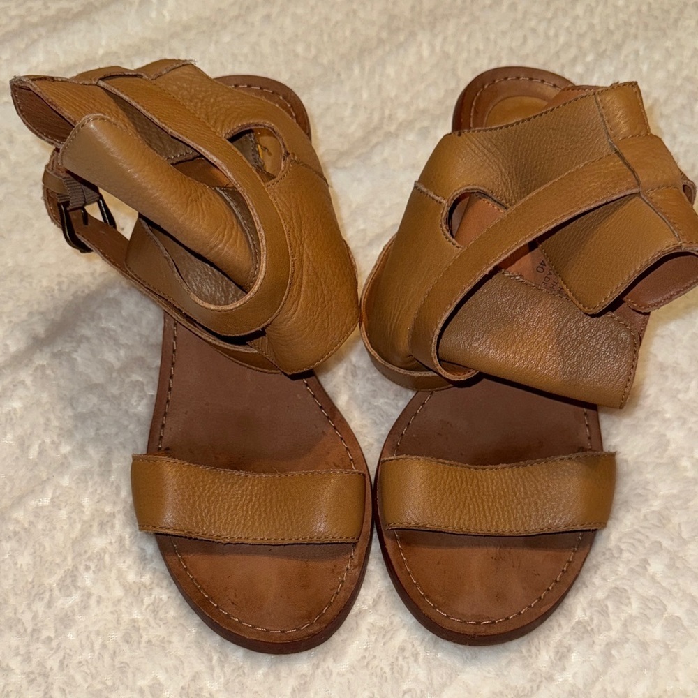 ASH “Queenie” Genuine Leather Strappy Sandals – Tan | Size 40 (US 9-9.5) - Picture 8 of 8
